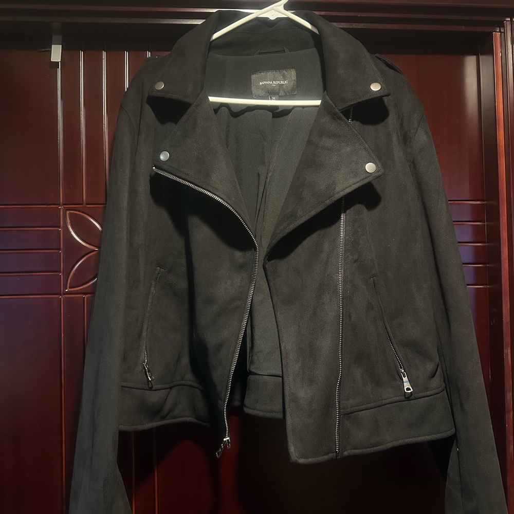 Mystic Black Suede Jacket